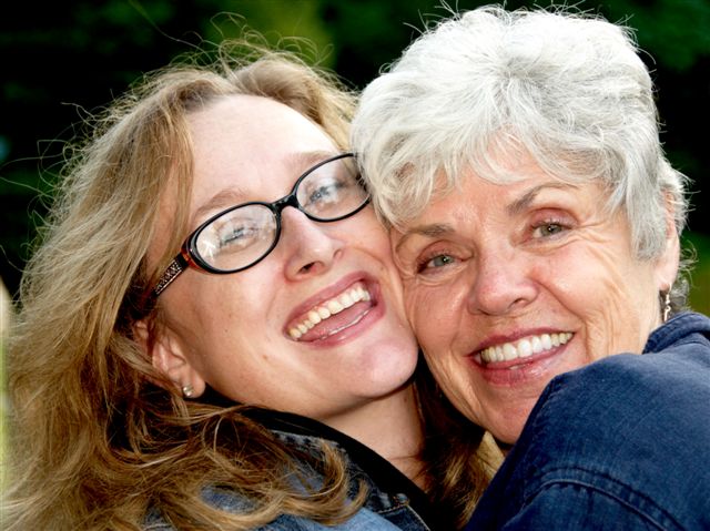Maxine and Aunt Nancy Green
